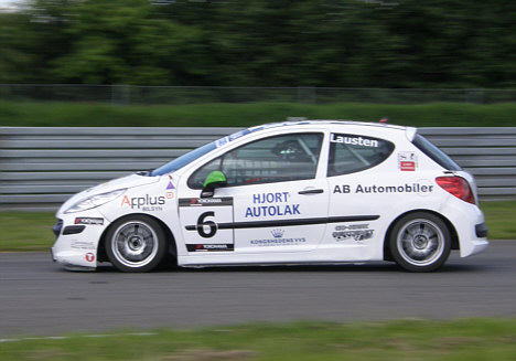 Jan Lausten kørte sig til pole position.